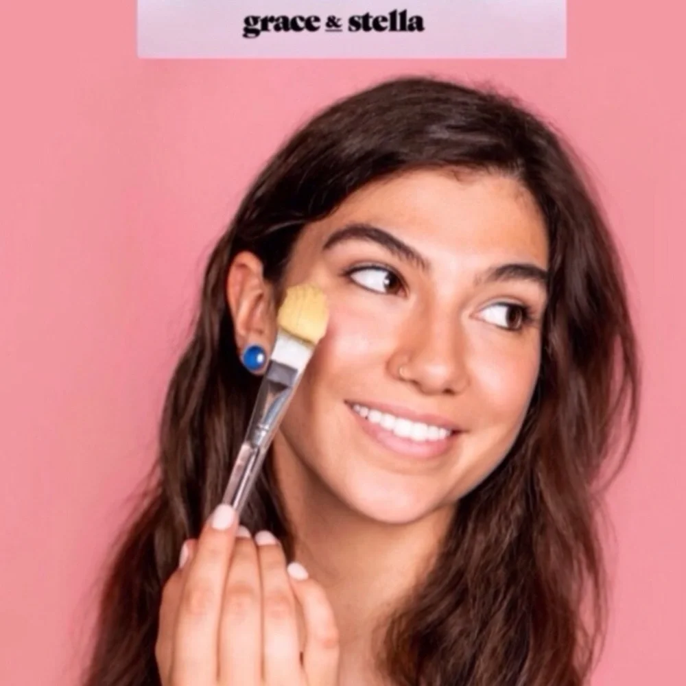 ππ*FREE with any mask! GRACE & STELLA Face Mask Applicator Brush *BNIP - Picture 5 of 12